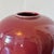 Art Deco Mid-Century Hand Thrown Ceramic Vessel in Red Glaze For Sale - Image 3 of 4