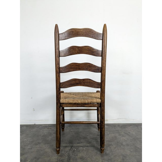Chalet Chairs in Wood, Set of 10 For Sale - Image 7 of 8