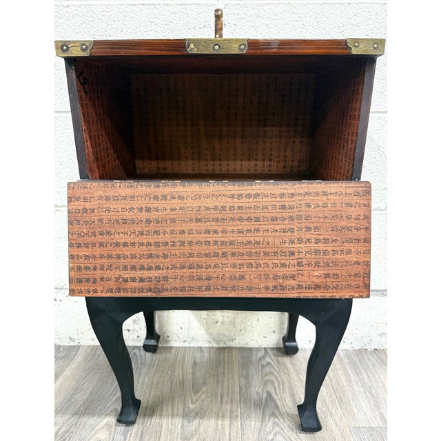 Early 20th Century Vintage Korean Bandaji Style Chest Cabinet For Sale - Image 5 of 13