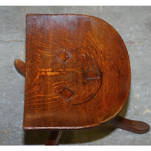 Antique Thebes Stool by L Wyburd For Sale - Image 5 of 18