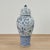 1960s Pair of Chinese Blue and White Porcelain Dragon Palace Urns For Sale - Image 5 of 13
