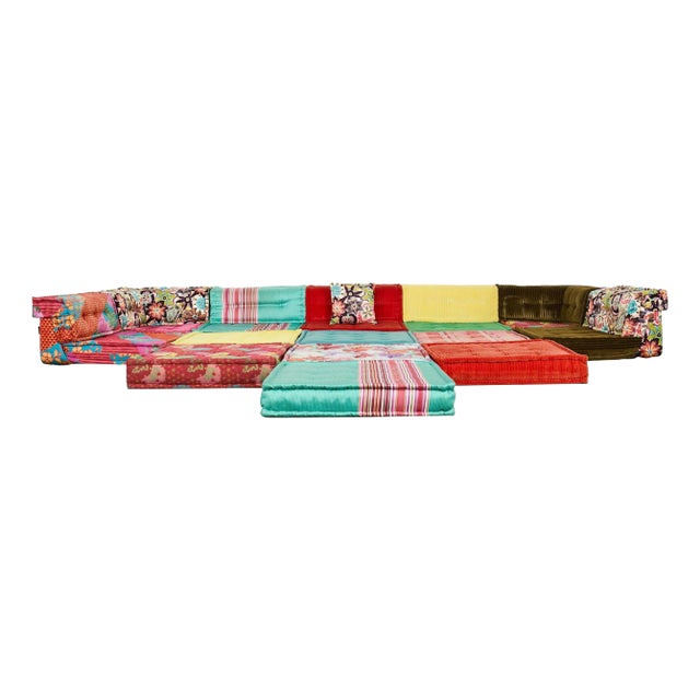 Mah Jong Hans Hopfer for Roche Bobois Kenzo Missoni 21 Piece Sofa For Sale