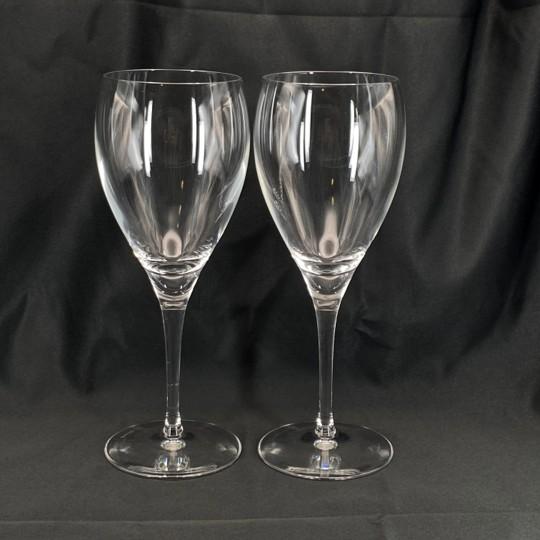 Late 20th Century Christofle "Albi Verre" Red Wine Glasses - Set of 2 For Sale In Philadelphia - Image 6 of 17
