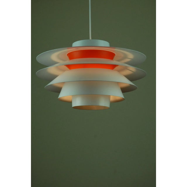 Svend Middelboe Verona Pendant Lamp by Svend Middelboe for Nordisk Solar Compagni, Denmark, 1970s For Sale - Image 4 of 12