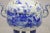 Antique 19th Century Blue and White Chinese Porcelain Footed Incense Burner For Sale - Image 12 of 12