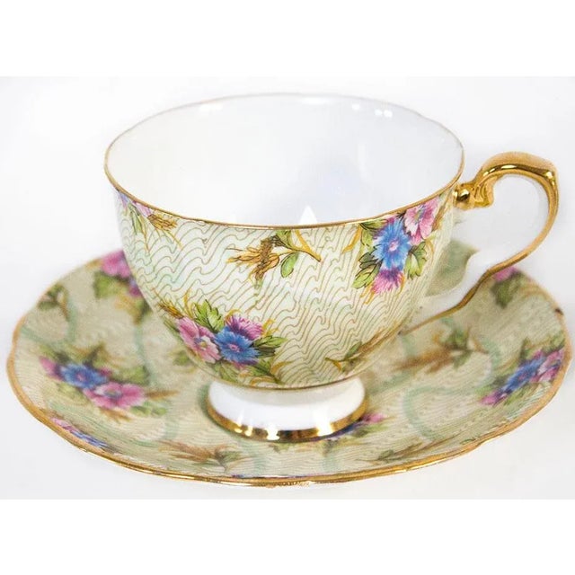 Royal Stafford Bone China of England demonstrated their ability to create artful, nature inspired designs bringing the...