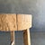 Vintage Elm Wood Chop Block Table #U34 For Sale In Los Angeles - Image 6 of 10