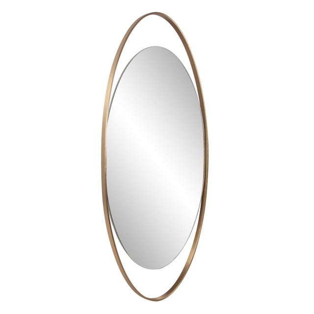 A beautifully designed Nouvel elliptical stainless steel frame is perfectly balanced with a frameless inner mirror that...