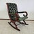 2000 - 2009 Vintage Chesterfield Rocking Chair, 2000s For Sale - Image 5 of 6