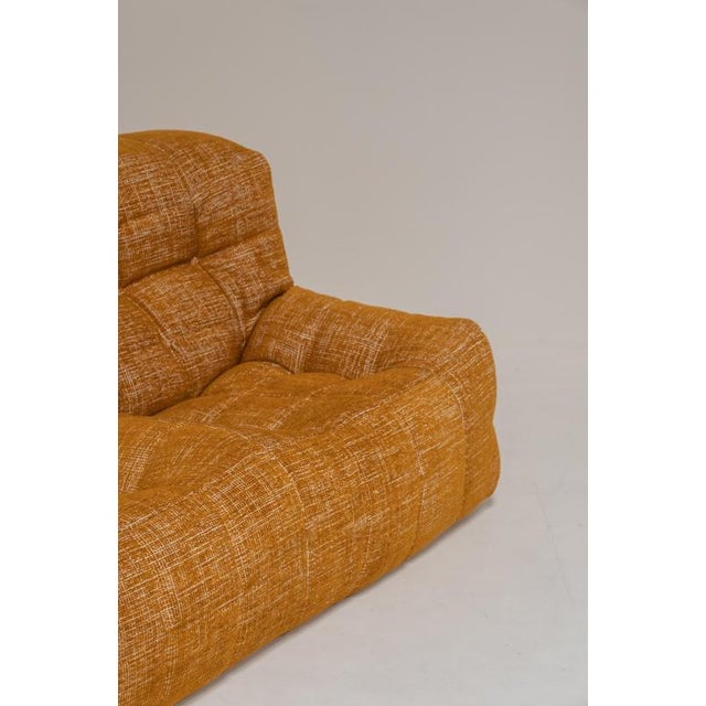 Textile Kashima 3-Seater Sofa by Michel Ducaroy for Ligne Roset, France, 1970s For Sale - Image 7 of 18