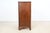 Kindel Georgian Mahogany Highboy Chest of Drawers | Newly Refinished For Sale - Image 12 of 14