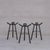 Mid-Century Stained Marbella Bar Stools, 1970s, Set of 3 For Sale - Image 9 of 9