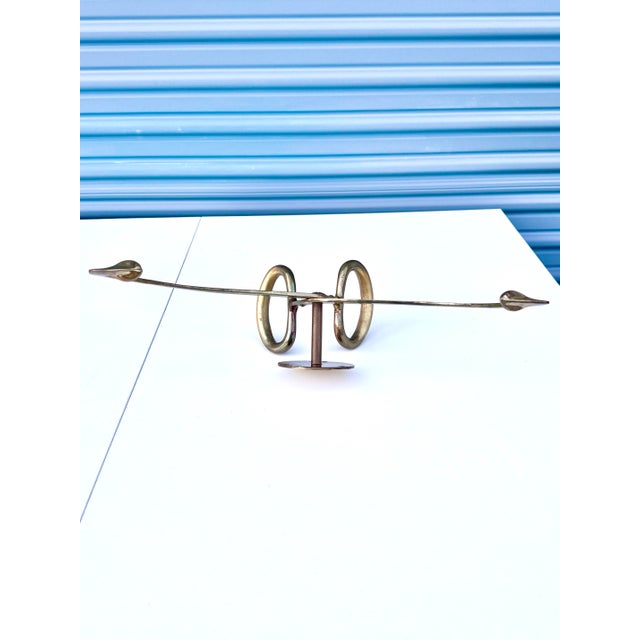 Brass Brass Ice Block Wall Mount Holder – Industrial Cold Storage Hardware For Sale - Image 8 of 11