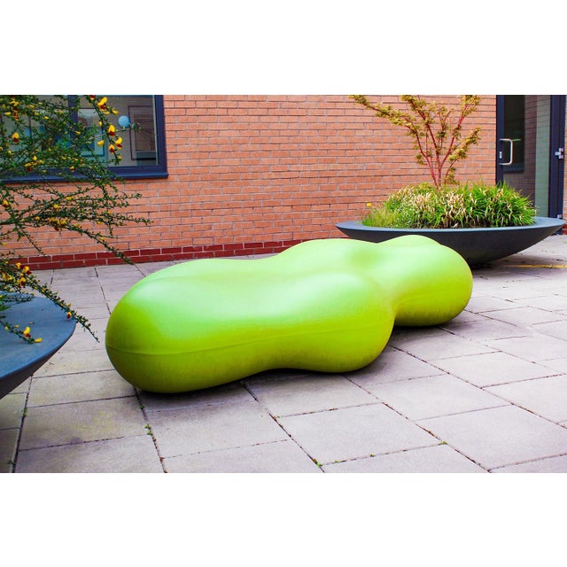 Karim Rashid Lava Bench for Vondom in Pistachio Green; Spain For Sale - Image 11 of 18