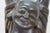 Vintage Japanese Hotei Laughing Buddha Carved Wood Statue Sculpture 18" For Sale - Image 11 of 12