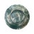 Late 19th Century Majolica Cauliflower Star Plate. Green Leaf Design Around Edge. Pale Yellow Cauliflower Star in Center...