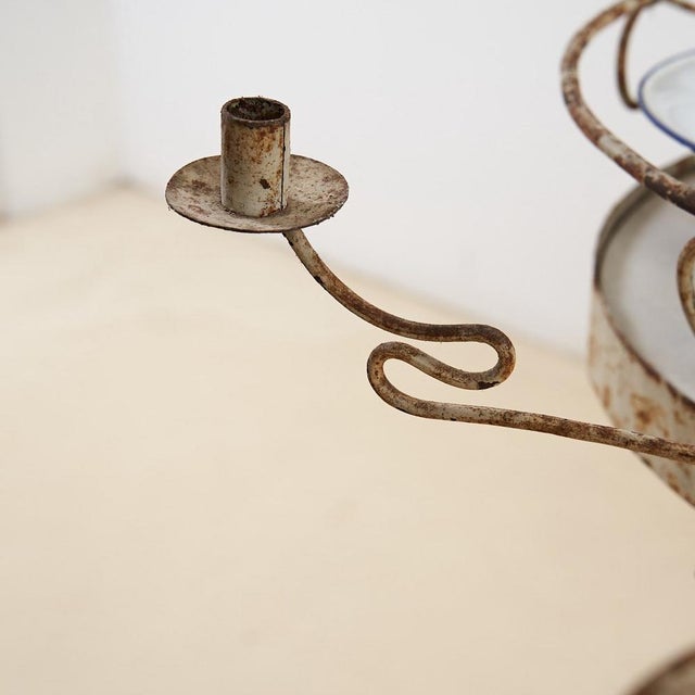 Console Toilet with Basins and Mirror For Sale - Image 9 of 13