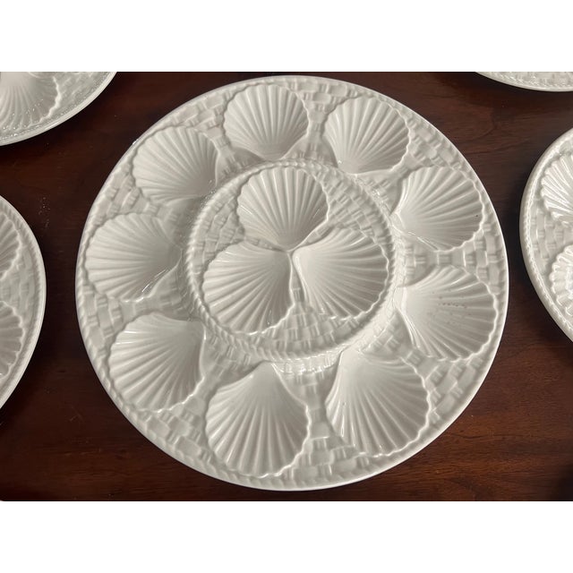 Longchamp Vintage Longchamp 12 Well Oyster Platter For Sale - Image 4 of 7
