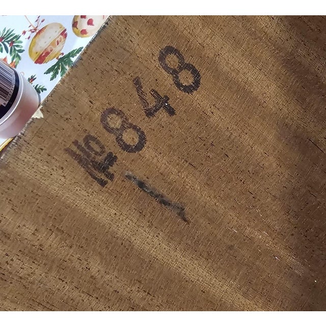 1930s Coat Hanger with Hatbox and Original Mirror, 1940s For Sale - Image 5 of 6