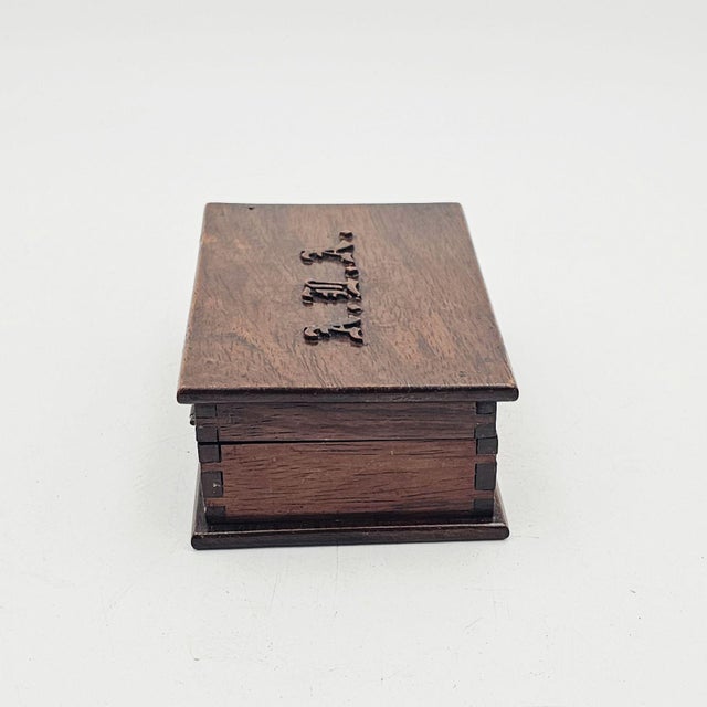 Traditional Jewelry Box, England Circa 1930 For Sale - Image 3 of 8