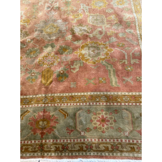 1980s Oushak Rug - 8'3" X 9'8" For Sale - Image 14 of 14