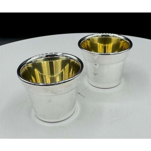Flower Pot Cordial or Shot Cups - Set of 2 For Sale - Image 4 of 12