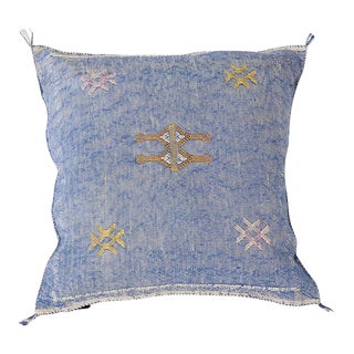 Sabra Dusty Blue Pillow For Sale