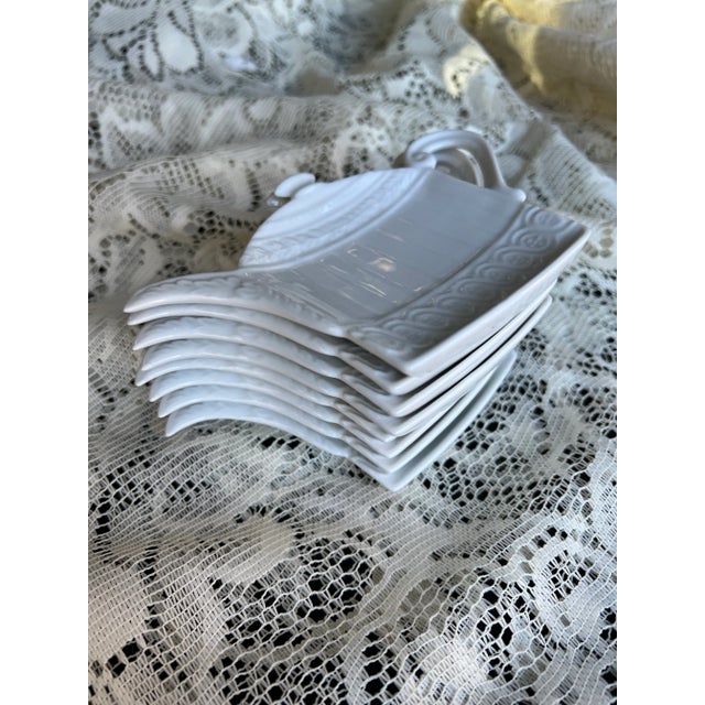 1950s Collection of Mikasa Tea Holders- Set of 8 For Sale In Atlanta - Image 6 of 8