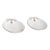 Foley Fine Bone China Pair of 2 Shell Shaped Dishes Gold Trim Butter Pats 4856b For Sale