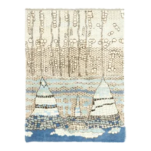 Vintage Moroccan Rug 5'3'' x 6'11''