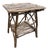 Vintage Rustic Adirondack Twig Accent Table For Sale