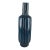 Late 20th Century Mid-Century-Modern Tall 24.5'' Ribbed Blue Glazed Pottery Floor Table Vase For Sale