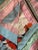 Vintage 19th Century Handmade Diamond String Quilt - King Size For Sale In Miami - Image 6 of 12