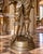Bronze Late 19c Artisan Baroque Spelter Don Juan Statue For Sale - Image 8 of 18