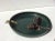 Vienna Bronze Dog & Fox Chase Green Tray For Sale - Image 5 of 8