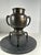 Early 20th Century Antique Japanese Bronze Usubata Vase – Meiji Period, Crane and Bamboo Inlay. For Sale - Image 5 of 9
