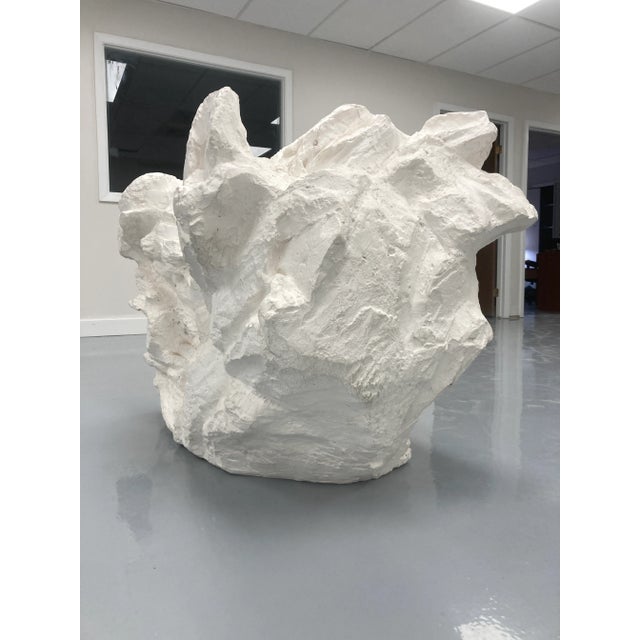 1990s Postmodern Faux Quarry Plaster Dining Table From Sirmos For Sale - Image 5 of 13