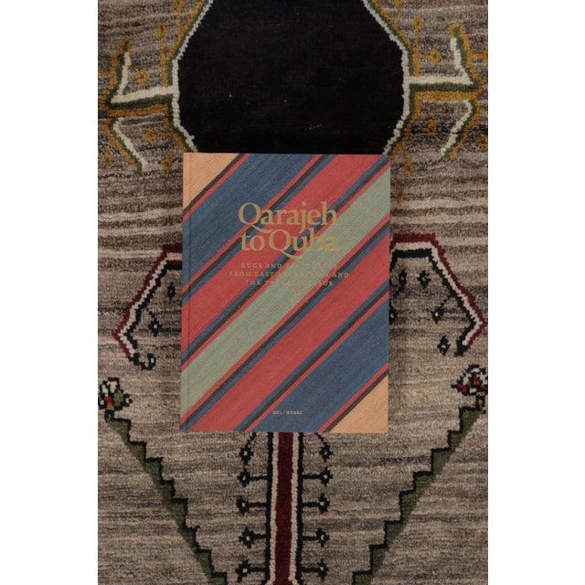 Vintage Persian Gabbeh Runner, Polychromatic Geometric Patterns - Rug & Kilim For Sale - Image 10 of 10
