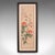 1900 - 1909 Pair of Antique Guo Hua Panels, Oriental Art, Watercolour, Woven Silk, Edwardian For Sale - Image 5 of 10