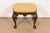 A gorgeous Chippendale or Georgian style ottoman or stool By Baker Furniture, "Historic Charleston" Collection USA, Late...