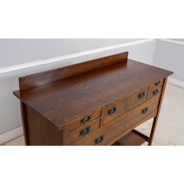 Stickley Mission Oak Arts & Crafts Sideboard For Sale - Image 12 of 18