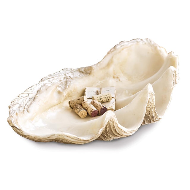 Regina Andrew Imperial Giant Clam Replica - Large For Sale In Detroit - Image 6 of 6