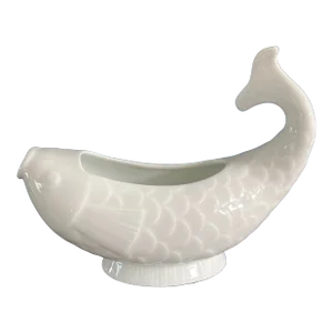 French Porcelain Fish Boat by Dansk