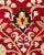Traditional Mogul, One-of-a-Kind Hand-Knotted Area Rug in Red, 8' 3" x 10' 2" For Sale - Image 3 of 8