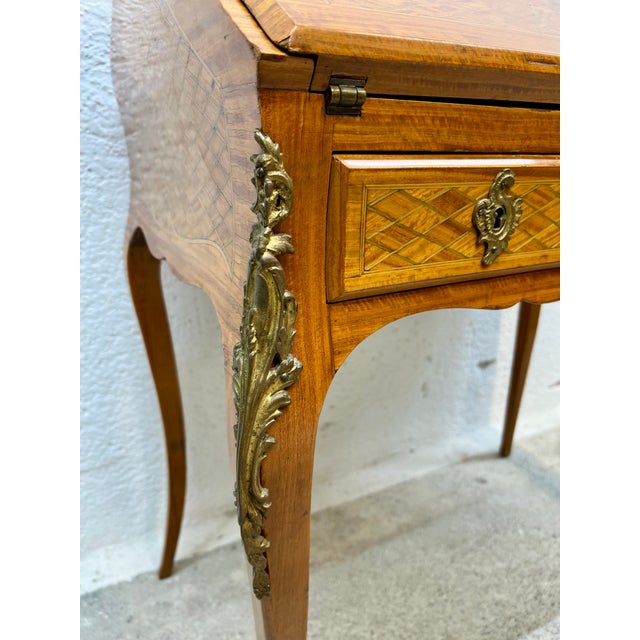 Baroque-Style Writing Desk, Italy, 1930s For Sale - Image 10 of 17
