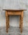 Spanish 19th Spanish Country Pine Side Oval Side Table For Sale - Image 3 of 8