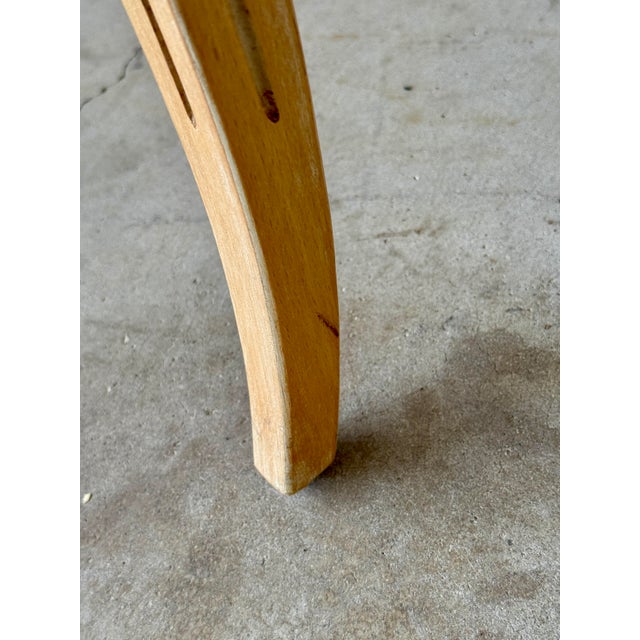 Mid-20th Century Carved Wood Venetian Shell Grotto Style Armchair With Original Velvet Upholstery For Sale In Naples, FL - Image 6 of 12