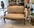 Early 20th Century French Louis XV Style Giltwood Carved Settee in Cream Upholstery For Sale In Miami - Image 6 of 9