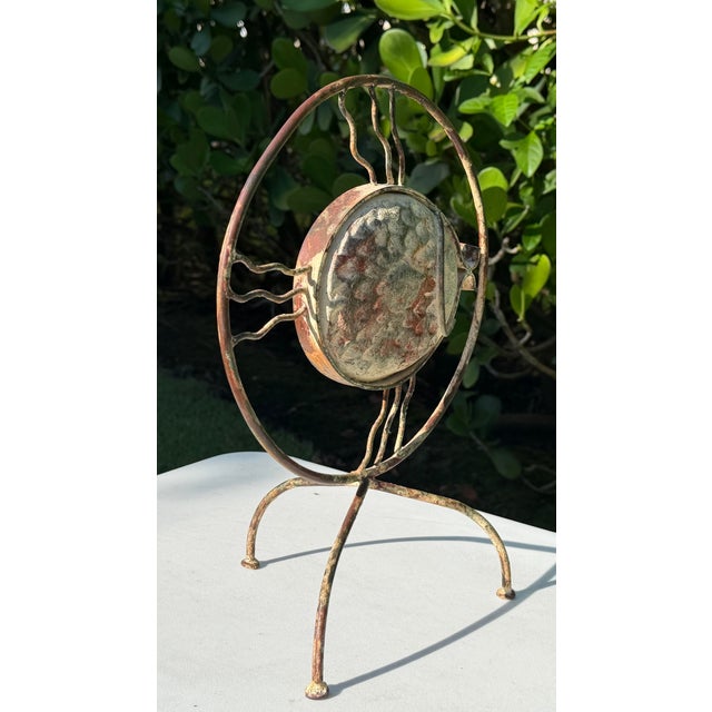 Vintage Handcrafted Iron Fish Sculpture For Sale - Image 10 of 12