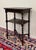 Brown Antique English Flip Top Game Table Barley Twist Side Table Carved Oak C. 1930s For Sale - Image 8 of 17